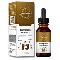 KOMPLEKS ZIOŁOWY ZIELANA PIOŁUN GOŹDZIK ORZECH SUPLEMENT DIETY 50 ML