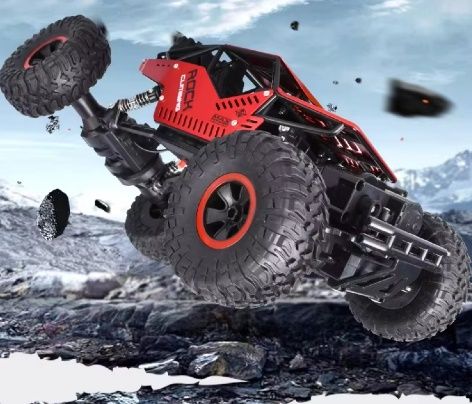 Samochód Zdalnie Sterowany Terenowy Duży 4x4 Akumulator X 2 2400 mAh na Arena.pl