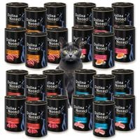 MOKRA KARMA DLA KOTA W GALARETCE DOLINA NOTECI PREMIUM MIX SMAKÓW 24 x 400G