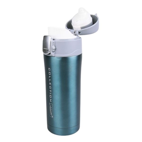 TERMOS KUBEK TERMICZNY BIDON STALOWY 320 ml BLUE zdjęcie 7