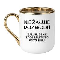 Elegant Biało-Złoty 330 ml