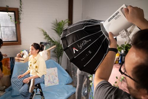 Softbox Aputure Light Dome mini III na Arena.pl