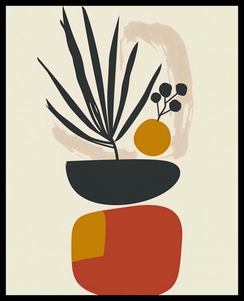 Plakat 40x50cm Botaniczny Wgląd zdjęcie 2