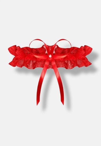 JULIMEX podwiązka ODESSA RED PW 02 PLUS SIZE czerwone STUDNIÓWKA na Arena.pl