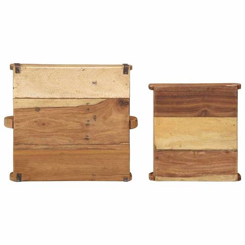 Taca z przechowywaniem 2 pcs Brązowy 31 x 29 x 10 cm na Arena.pl