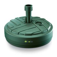 Stojak podstawa pod parasol ogrodowy maszt flaga okrągły zielony leśny