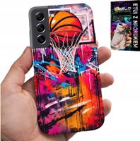 ETUI DO SAMSUNG GALAXY S21 FE - KOSZYKÓWKA NBA ULICZNE GRAFFITI KOSZ FAN