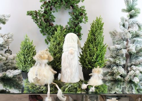 Wianek świąteczny wieniec stroik na stół drzwi Ø30 DEcodomi na Arena.pl