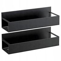 2x PÓŁKA MAGNETYCZNA NA LODÓWKĘ PRALKĘ ŁAZIENKI ORGANIZER PRZYPRAWY