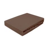 Prześcieradło jersey z gumką 140x200 Darymex brązowe