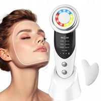 FOONNUN BEZIGŁOWA MASAŻER EMS TWARZY LIFTING 7w1 URZĄDZENIE DO MASAŻU