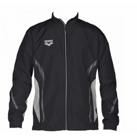 ARENA MĘSKA KURTKA TL WARM UP JACKET BLACK/GREY ROZMIAR XS TRENING
