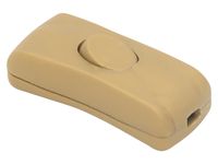 Przełącznik przelotowy PP15 ZŁOTY 230V