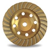 TARCZA DO SZLIFOWANIA BETONU GARNKOWA TURBO 125MM