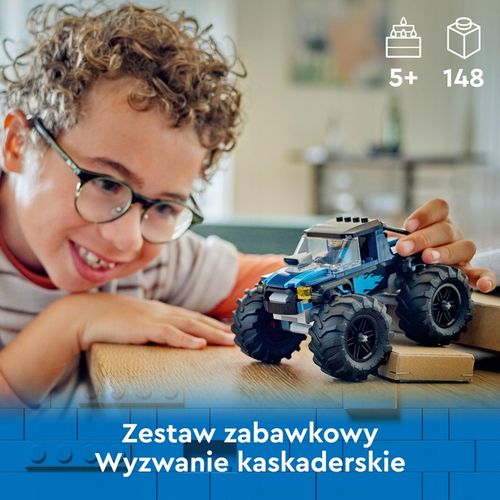 LEGO City Niebieski monster truck 60402 na Arena.pl