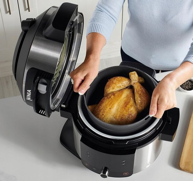 NINJA FOODI OL550EU 11 w 1 SmartLid multicooker, garnek, pieczenie, grill zdjęcie 4