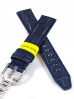 Pasek do zegarka - Morellato A01X4497B44062CR18 niebieski 18mm