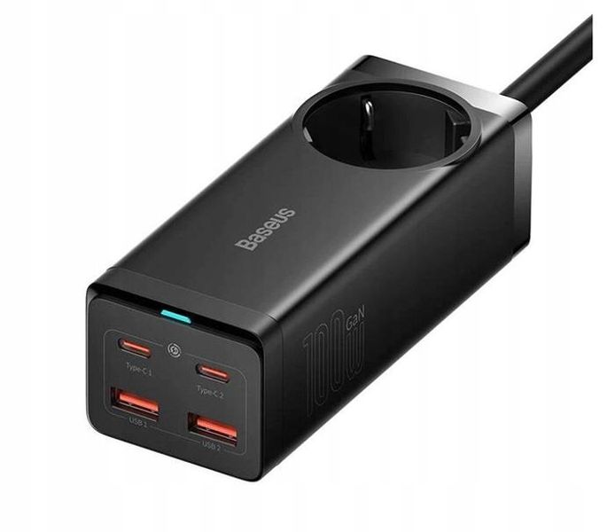 Listwa Baseus GaN3 Pro 100W Desktop Powerstrip zdjęcie 1