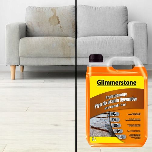 PŁYN DO PRANIA TAPICERKI DYWANÓW SILNY ŚRODEK - ODPLAMIA 5l - NOWA JAKOŚĆ na Arena.pl