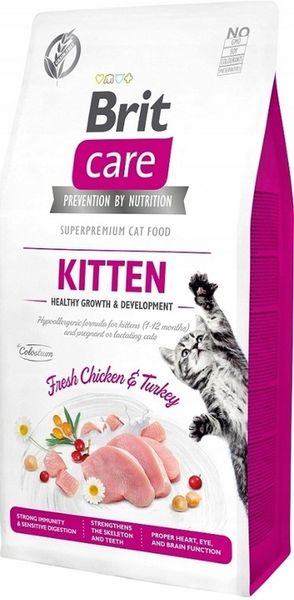 BRIT Care Grain-Free Kitten Growth Development 2kg zdjęcie 1