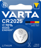 Bateria pastylkowa litowa 3V VARTA CR2025 Lithium Coin 1 szt.
