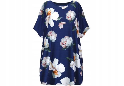 Kobieca bluzka z uroczym nadrukiem 54/56 7XL/8XL na Arena.pl