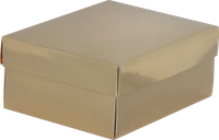 Pudełko ozdobne 16 x 12,5 x 7 cm, 10 szt. złoty AWIH