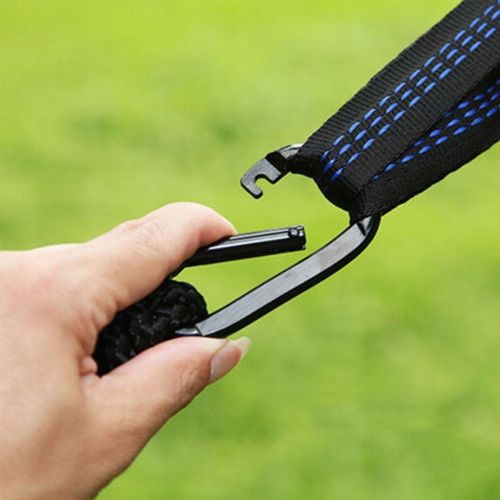 PASY DO MOCOWANIA HAMAKA, 2 SZTUKI, PASY Z 2 KARABIŃCZYKAMI, NA KEMPING na Arena.pl