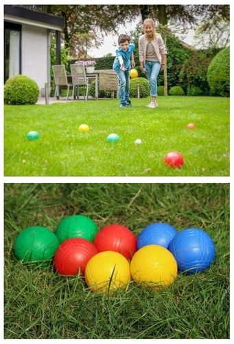 GRA towarzyska KULE BULE PETANQUE piknikowa ZESTAW 8 szt. kul na Arena.pl