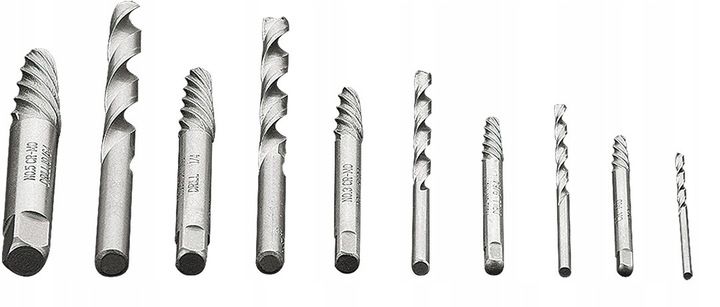 NEO KOMPLET ZESTAW WYKRĘTAKÓW DO ZERWANYCH URWANYCH ŚRUB + WALIZKA 09-609 zdjęcie 5