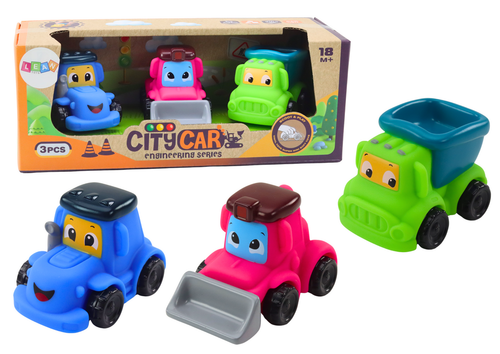 KOLOROWY MINI  ZESTAW POJAZDÓW ROLNICZYCH na Arena.pl