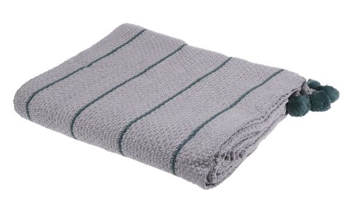 Koc Z Pomponami Sandy 150X170 Cm na Arena.pl
