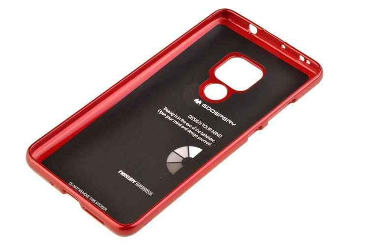 Etui Mercury Goospery Jelly Case do HUAWEI MATE 20 czerwony zdjęcie 3