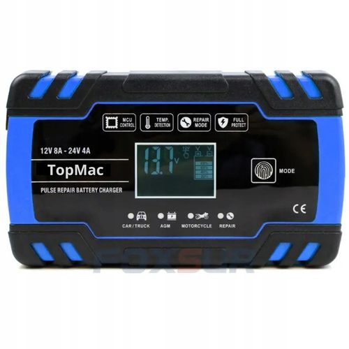 PROSTOWNIK DO AKUMULATORA FUNKCJA NAPRAWY SAMOCHODOWY AUTOMATYCZNY |12V 8A na Arena.pl