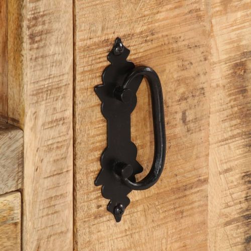 Szafka pod telewizor z chropowatego drewna mango, 110x30x50 cm na Arena.pl