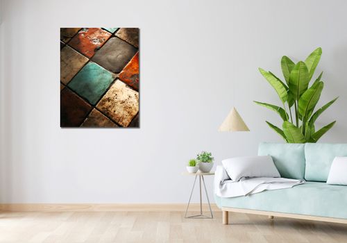 Obraz 70x90cm Ceramiczna Kompozycja na Arena.pl