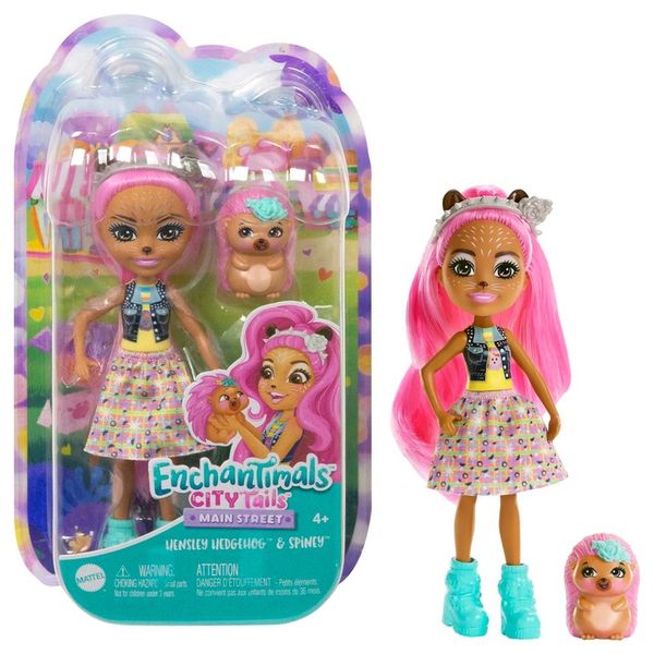 Enchantimals Lalka Jeż Hensley Hedgehog HKN13 zdjęcie 1