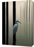 Obraz 40x60cm Mgiełka na Wodzie