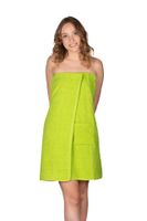 BELIBE PAREO DO SAUNY KOLOR LIMONKOWY DAMSKIE S-0070-0078-3