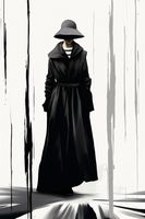 Plakat 30x45cm Mroczna Taina