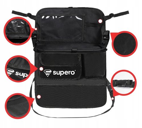 Organizer samochodowy na fotel oparcie tył dla dziecka do auta ochraniacz na Arena.pl