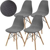 ZESTAW 4 SZT POKROWIEC NA KRZESŁO SKANDYNAWSKIE