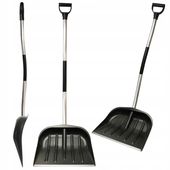 ŁOPATA ŚNIEGOWA ergonomiczny trzonek MOCNA SZEROKA SZUFLA do śniegu