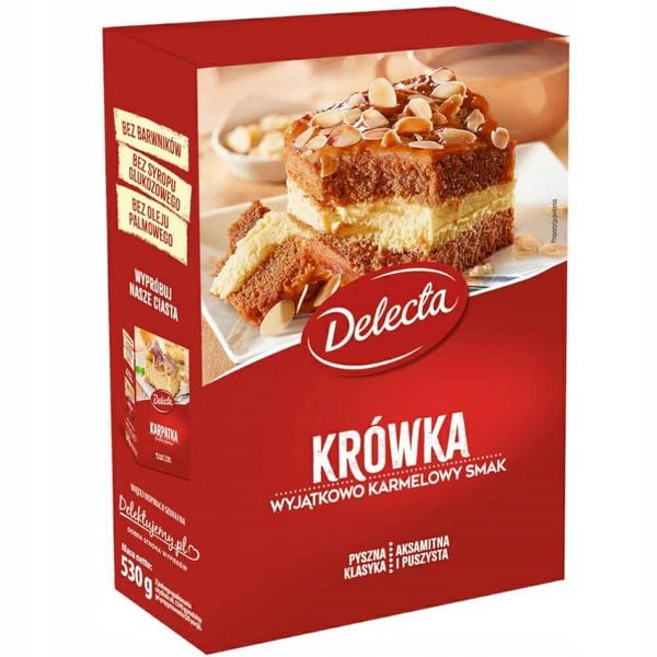 DELECTA CIASTO KRÓWKA 530G zdjęcie 1