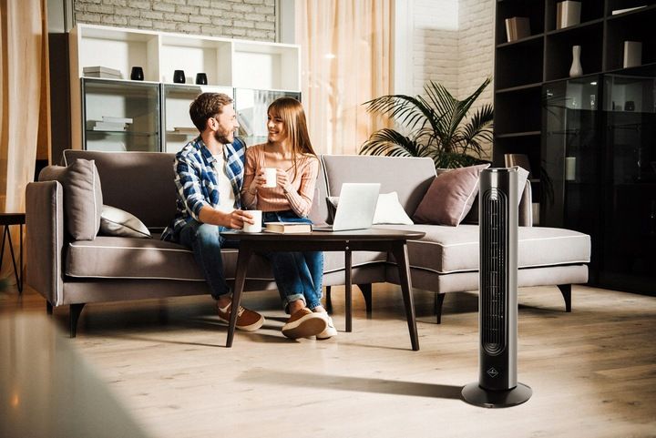 Wentylator KOLUMNOWY Stojący PODŁOGOWY ELDOM WKC20 zdjęcie 2