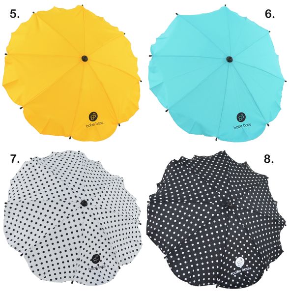 Parasolki do wózków Cybex Tako Rico Adamex Bebetto Parasolka z Filtrem UV zdjęcie 2