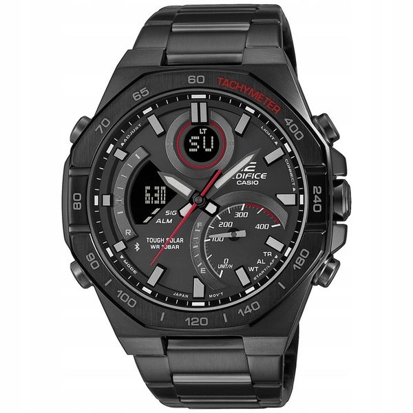 Casio EDIFICE ECB-950DC-1AEF BLUETOOTH 100m CZARNY zdjęcie 1