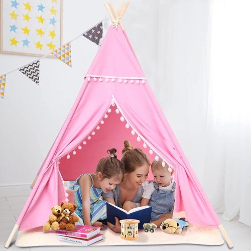 Namiot TIPI WIGWAM TEEPEE dla dzieci MATA +LAMPKI na Arena.pl