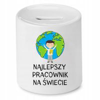 Dla Pracownika Skarbonka Najlepszy Pracownik Z Nadrukiem Ze Zdjęciem