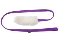 Dingo Zabawka Dla Psa - Szarpak Naturalne Futro Owcze Z Długą Rączką